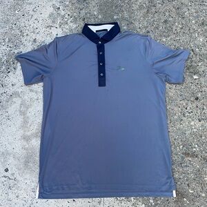 Greyson Polo Large Liberty National Golf Club Navy Blue